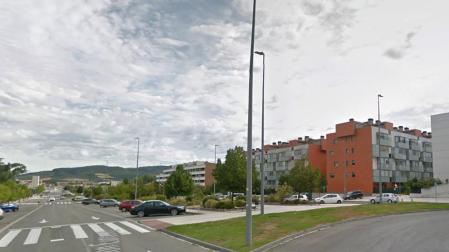 Avenida de la Unión Europea en Sarriguren.