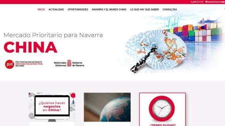 Web para acercar China a las empresas navarras interesadas en hacer negocios con este país