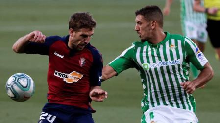 Darko Brasanac y Feddal, en el partido de este miércoles.