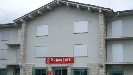 Comisaría de la Policía Foral en Alsasua.