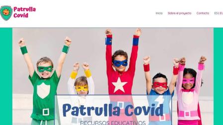 El Colegio de Enfermería pone en marcha la web educativa 'Patrulla Covid'