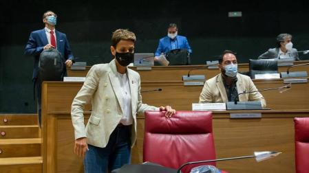 Chivite defiende que ha negociado en Madrid ¿lo que Navarra necesita¿