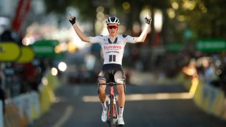 Kragh Andersen reina en Lyon y Roglic defiende el amarillo antes de la montaña