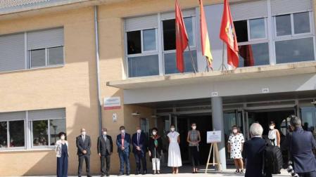 La reina Letizia inaugura el curso escolar en Milagro y San Adrián