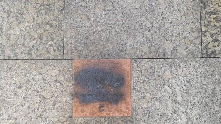 Vuelven a atacar una placa en recuerdo de Gregorio Ordóñez