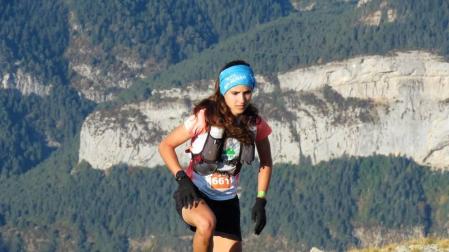María Ordóñez, plata en los 45 kilómetros de la Canfranc-Canfranc