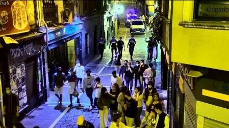 Más de 200 sanciones por no llevar mascarilla o hacer botellones