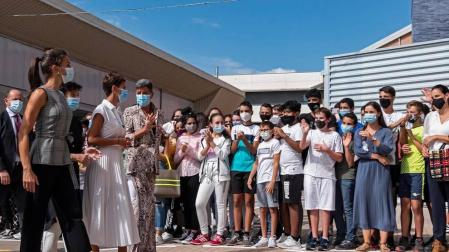 Visita real y bodas de plata en San Adrián