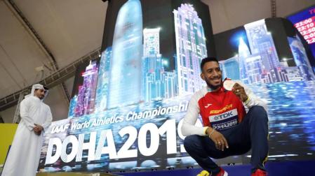 La felicitación de Orlando Ortega, la mejor guinda
