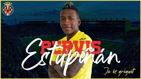 El Villarreal confirma el fichaje de Estupiñán y Osasuna cobrará 400.000 euros