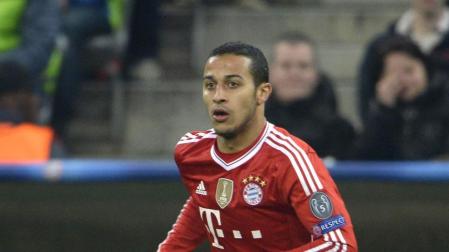 El jugador del Bayern, Thiago Alc&aacute;ntara