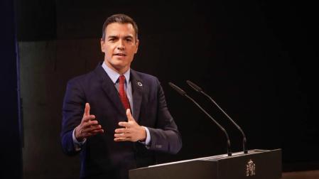 El presidente del Gobierno, Pedro Sánchez