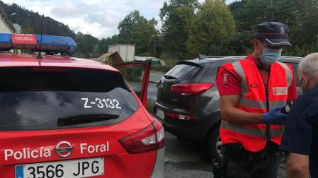 Un detenido en Bera por conducir bebido y huir de los agentes