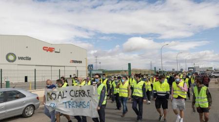 Trenasa, en Castejón, anuncia su cierre y el despido de 110 empleados