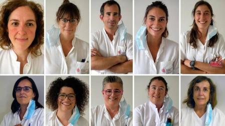 Los rostros de la PCR en Navarra