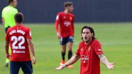 Galería de fotos del primer partido de Osasuna en El Sadar en la temporada 2020-21.
