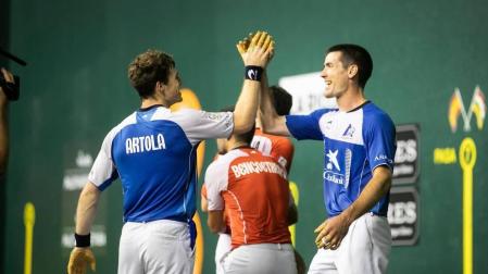 Artola-Rezusta no fallan en la semifinal