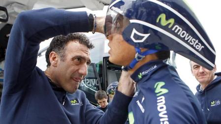 Chente García Acosta, director deportivo del Movistar: “Es un buen Giro para nuestros jóvenes”