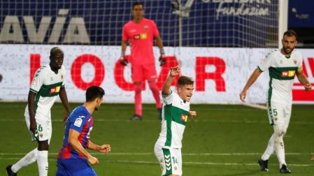 El Eibar, ni de penalti