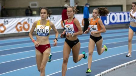Fotos del Campeonato de España Sub 18 de Atletismo de Federaciones Autonómicas celebrado en el estadio Larrabide de Pamplona.