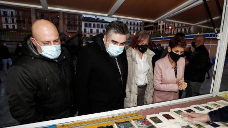 El Ministro de Cultura apoya la música y la literatura en Pamplona