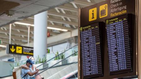 Aeropuerto de Palma de Mallorca.