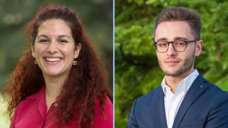 María Vasijl y Alejandro Gállego, nuevos delegada y subdelegado de la UN