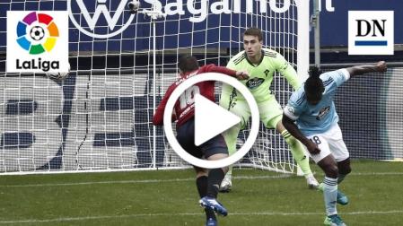 Resumen del Osasuna-Celta: gol de Calleri (2-0)