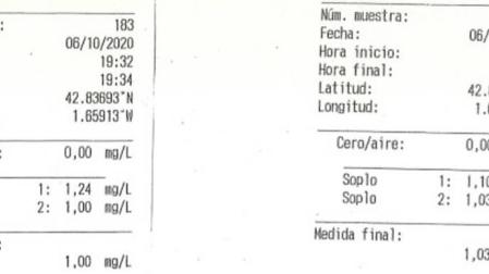 Investigados tres conductores tras dar positivo en Pamplona