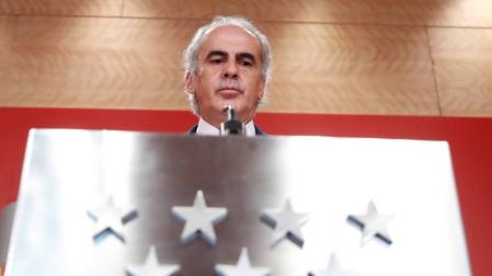 El consejero madrileño de Sanidad, Enrique Ruiz Escudero.