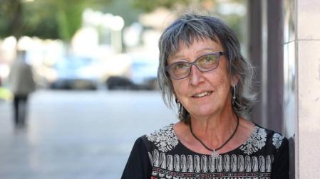 Amelia Lekunberri Esparza tiene 64 años y acaba de asumir el cargo de presidenta, aunque ya pertenecía a la junta de la asociación.