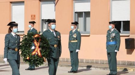 La Guardia Civil conmemora la festividad de su patrona sin el desfile tradicional
