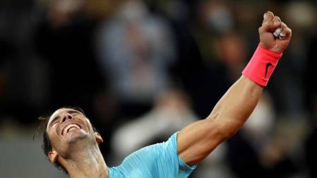 Galería de fotos de la victoria de Rafa Nadal ante Novak Djokovic en Roland Garros. El tenista balear suma su 13º triunfo en París.