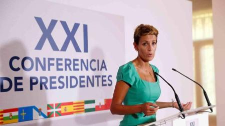 Chivite defiende el acuerdo alcanzado sobre el déficit y dice que "se puede llegar al menos al 2,6%"