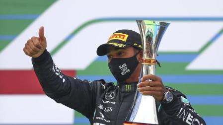 Hamilton, más líder tras igualar el récord de Schumacher; Sainz, quinto