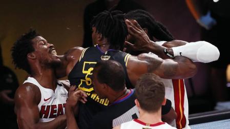 Los jugadores angelinos vencieron a Miami Heat en el sexto partido, colocando la final en 4-2 y consiguiendo el título de campeones para alegría de sus aficionados.