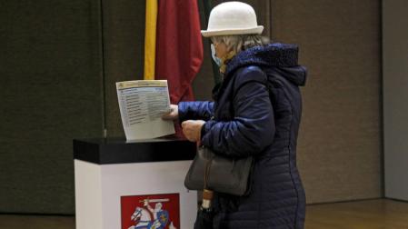 La oposición conservadora toma ventaja en la primera vuelta en Lituania