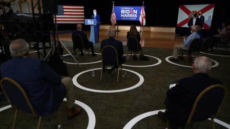 Biden dice que Trump es el "único" mayor por el que se preocupa el presidente