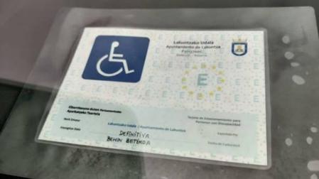 Una tarjeta mal emitida.