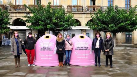 Mairaga se une a una campaña de prevención del cáncer de mama