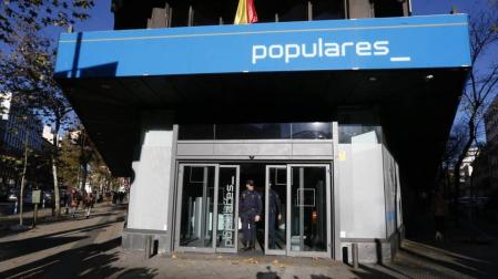 Los peritos reafirman que el PP pagó en negro por las obras de su sede