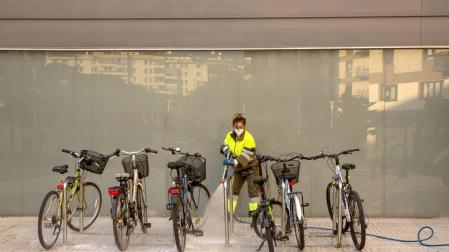 El Ayuntamiento de Pamplona intensifica la descontaminación biológica