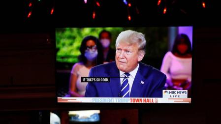 Biden y Trump se contraprograman para ocupar el espacio del debate