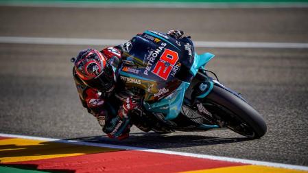 Quartararo, del hospital a la pole en MotoGP