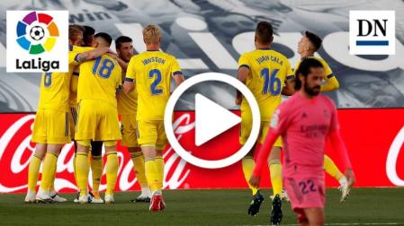 Resumen del Cádiz-Real Madrid en vídeo