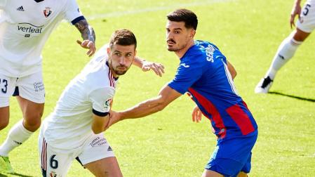 Osasuna suma un punto en Eibar pero puede perder a Calleri por lesión