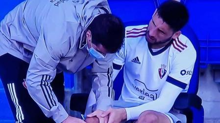 Preocupa la rodilla derecha de Calleri