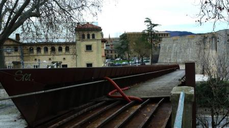 El Ayuntamiento quiere reabrir la pasarela de Labrit al público en 2021