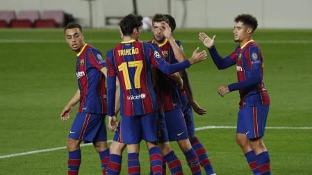 El Barcelona se estrena con goleada