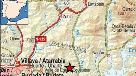 Dos nuevos terremotos esta madrugada en Lizoain y Esteribar